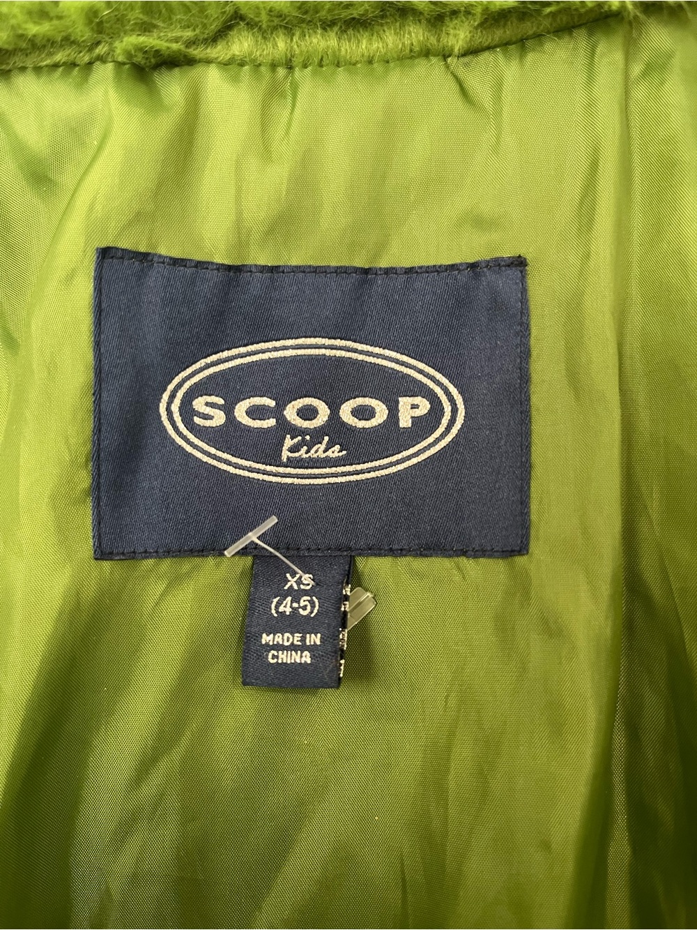 Scoop Girls Faux Fur Jacket with Cinched Waist - Picture 8 of 9